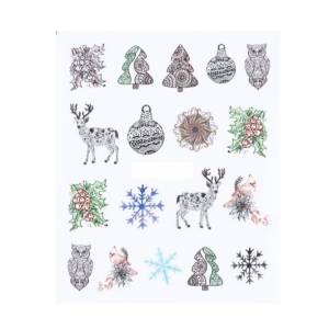 Christmas Water Decals 13