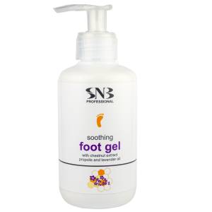SNB Soothing Foot Gel with Chestnut extract, Propolis &  Lavender Oil