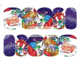 Christmas Water Decals 08
